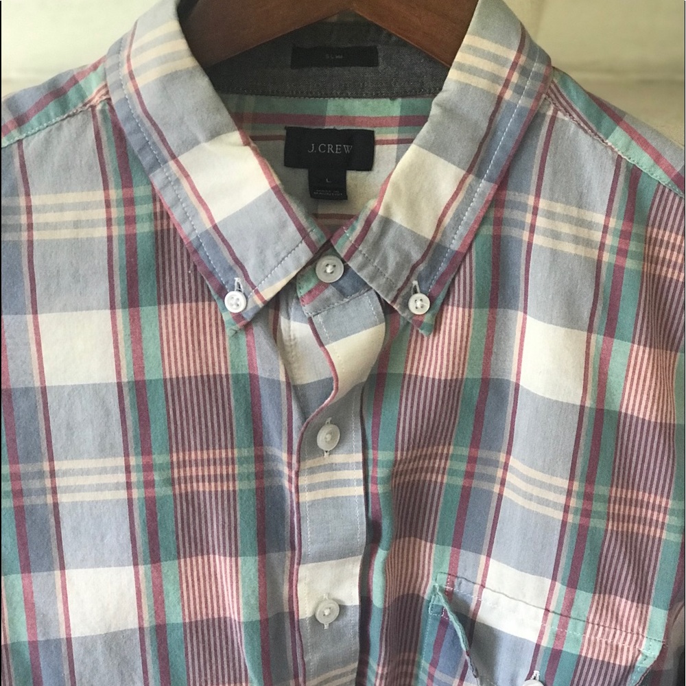 Button down shirt.JCrew. Large.